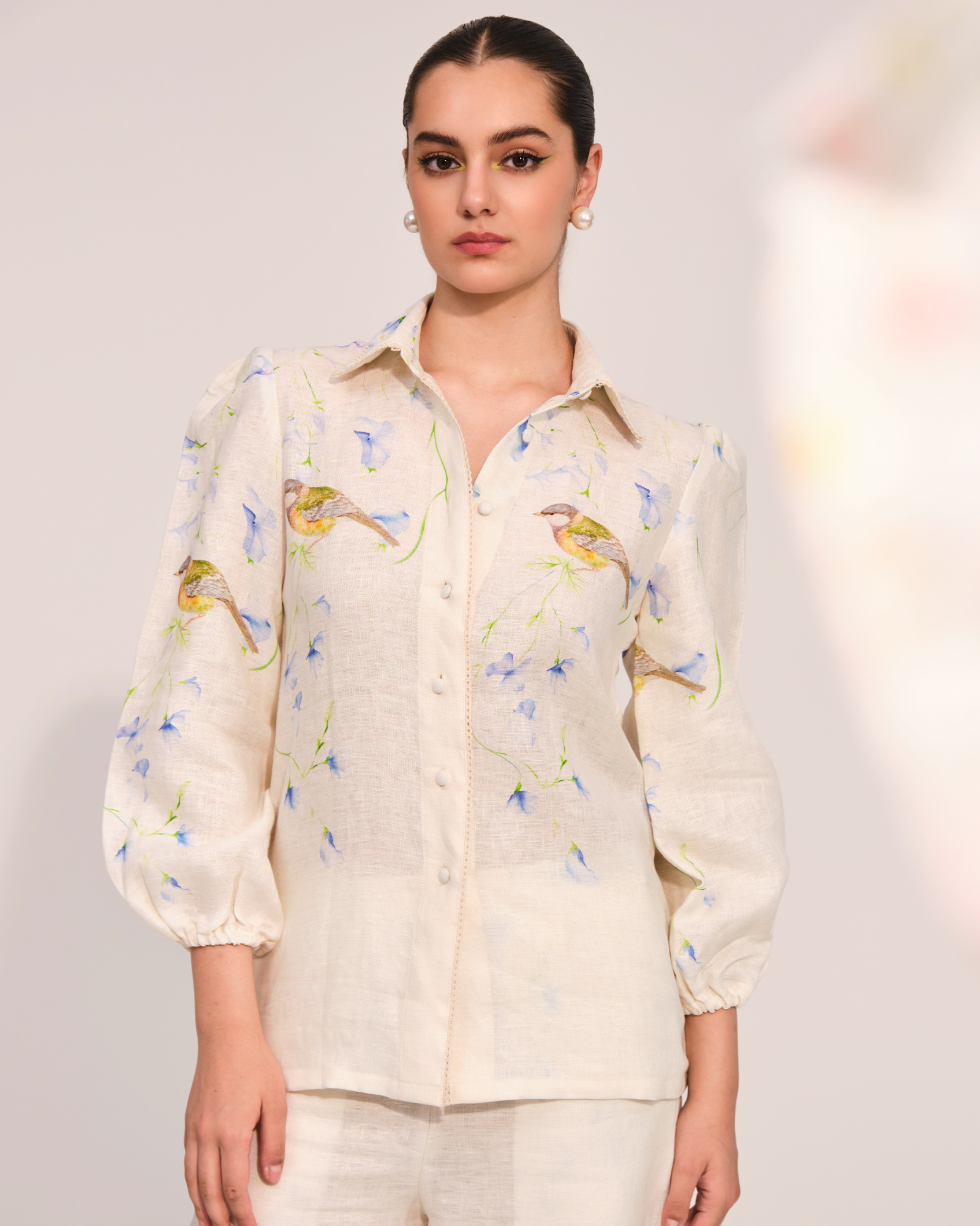 Birdsong Linen Shirt