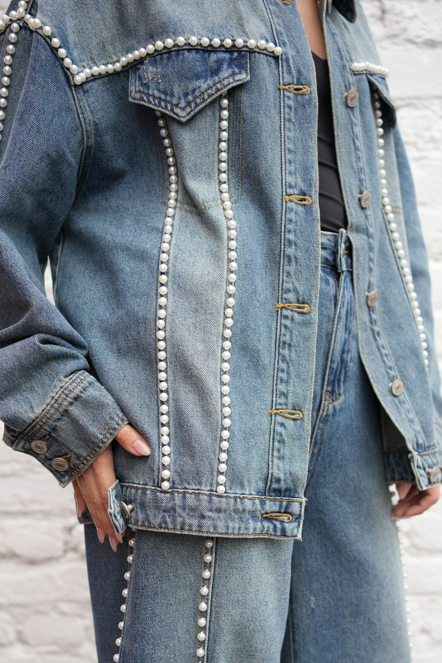 Pearl Edit Denim Co-Ord Set