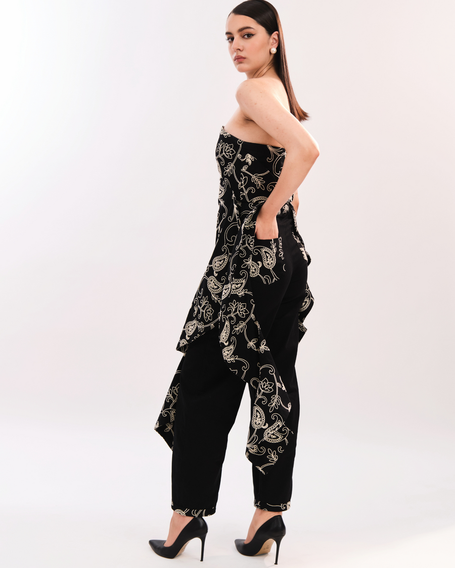 Dio Ruffled Tube Top