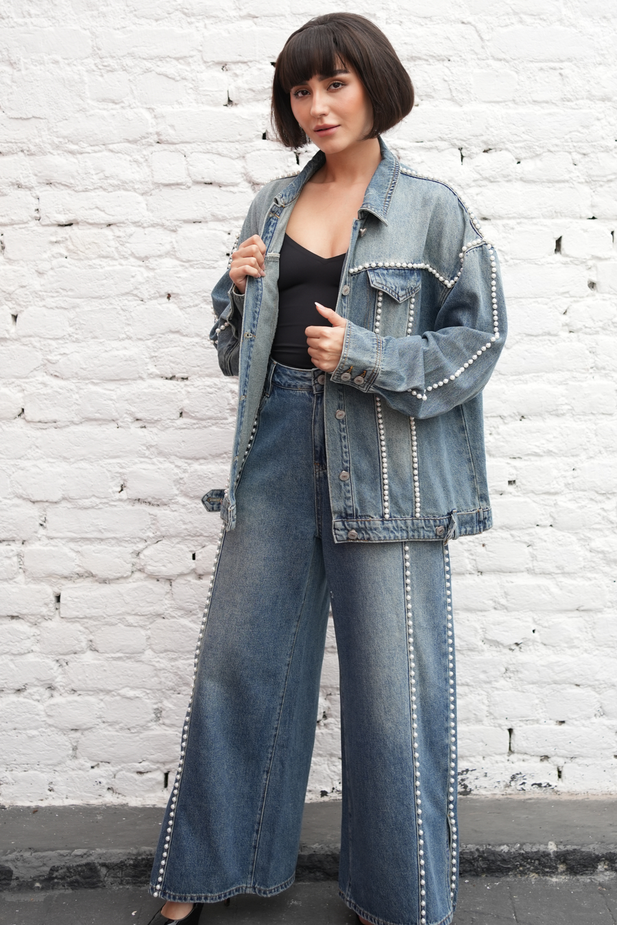 Pearl Edit Denim Co-Ord Set