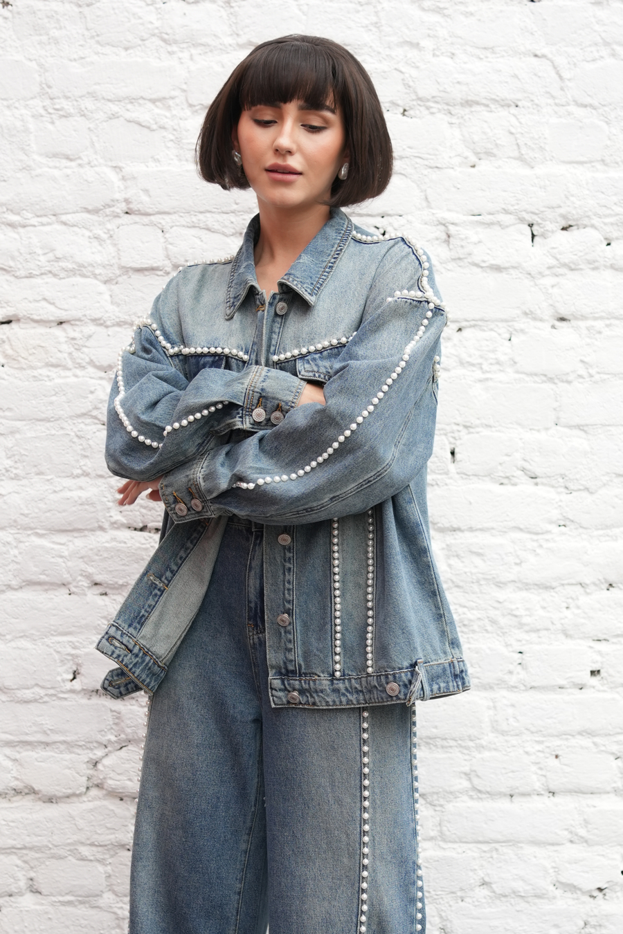 Pearl Edit Denim Co-Ord Set