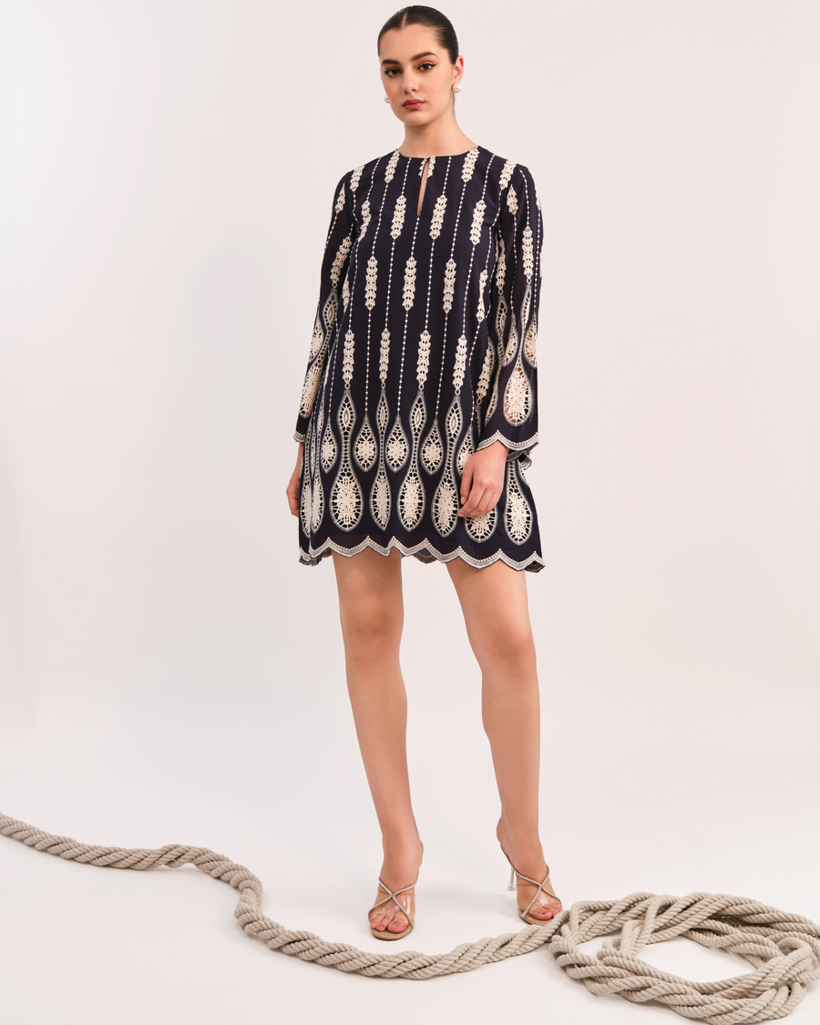Tess Embroidered Dress