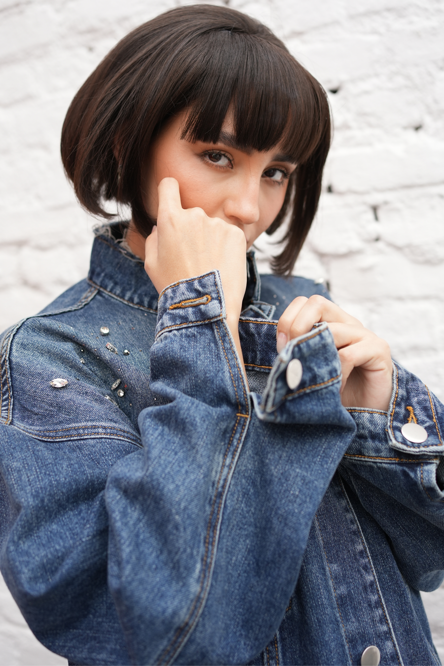 Crystal Dust Denim Jacket