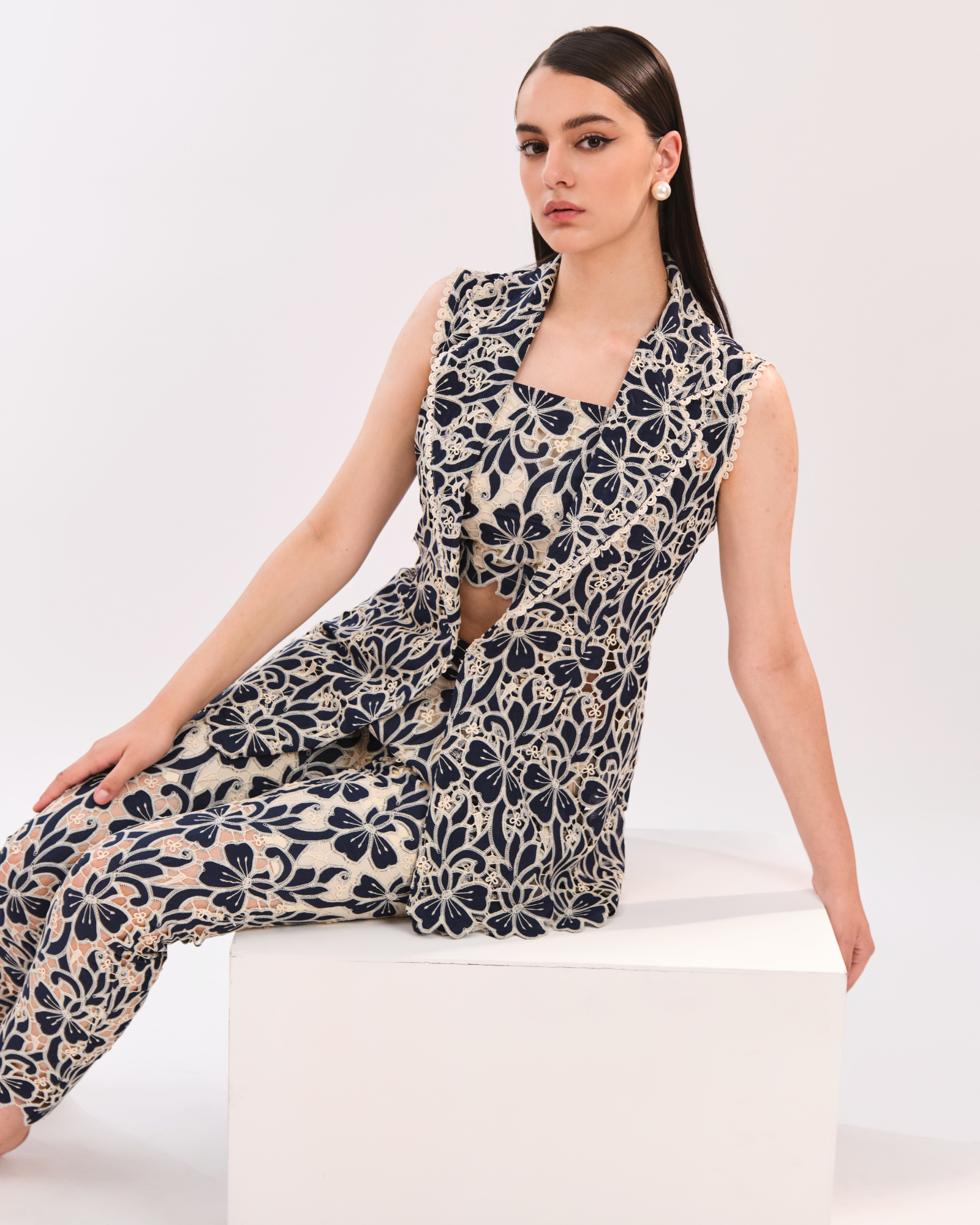 Sue Floral Top