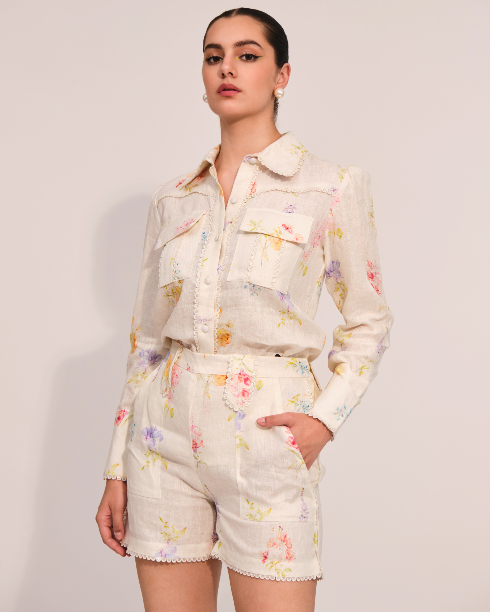 REA MAGNOLIA SHORTS SET
