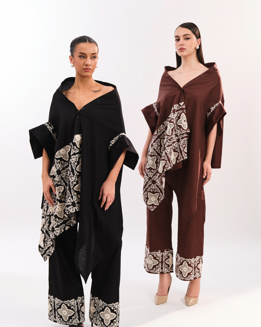 Mia Asymmetric Top And Pants