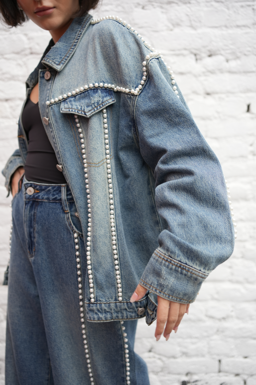 Pearl Edit Denim Co-Ord Set