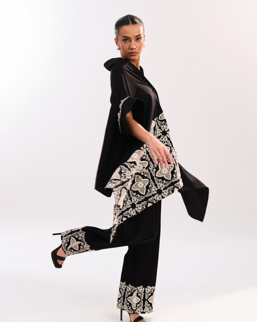 Mia Asymmetric Top And Pants