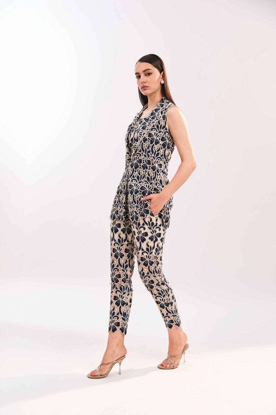 Sue Floral Co-Ord