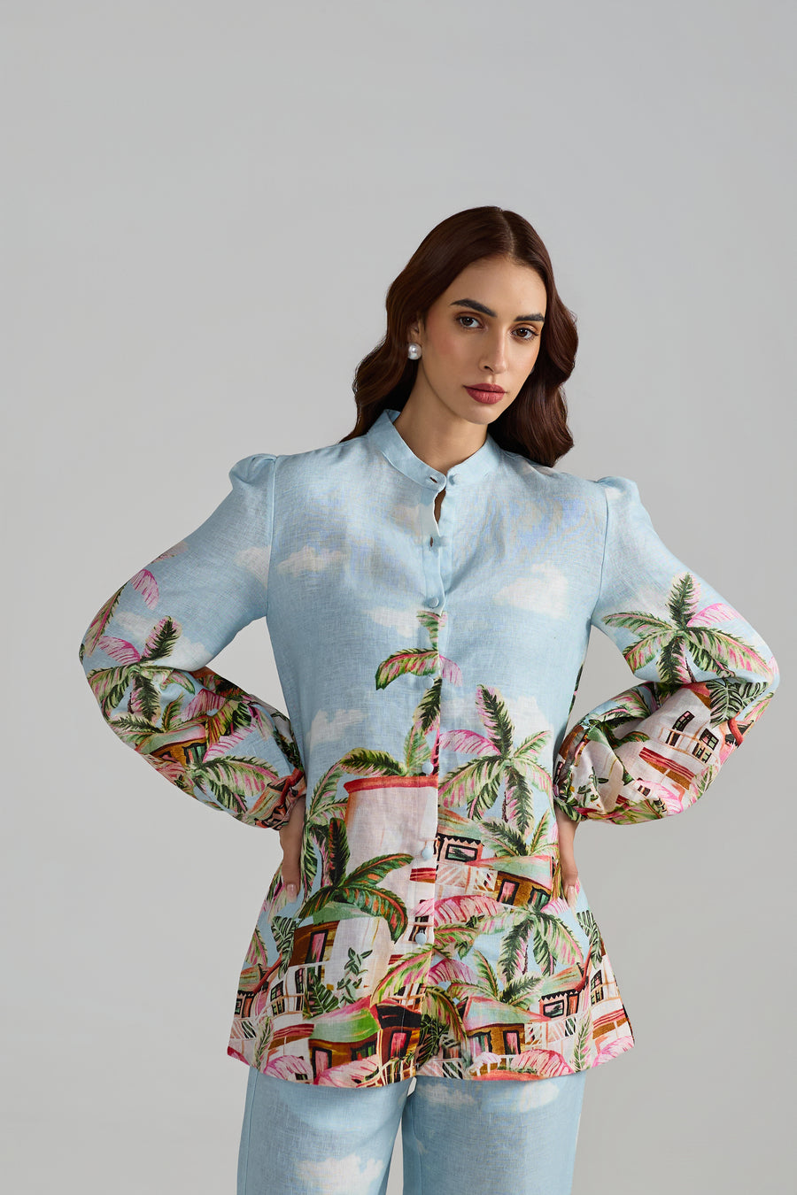 Rina Linen Co-ord Set
