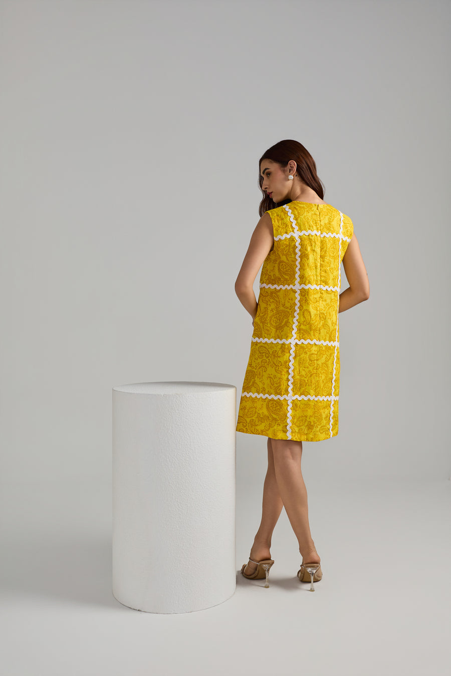 Jia Linen Dress