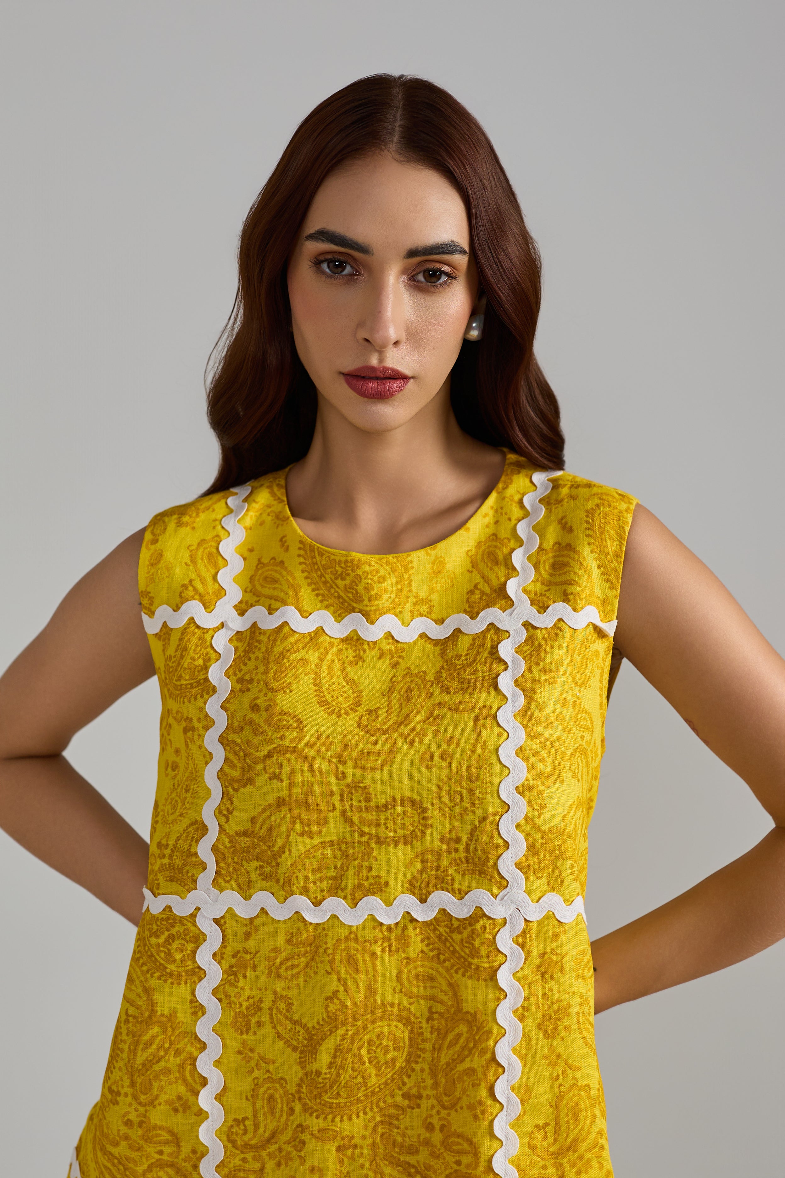 Jia Linen Dress