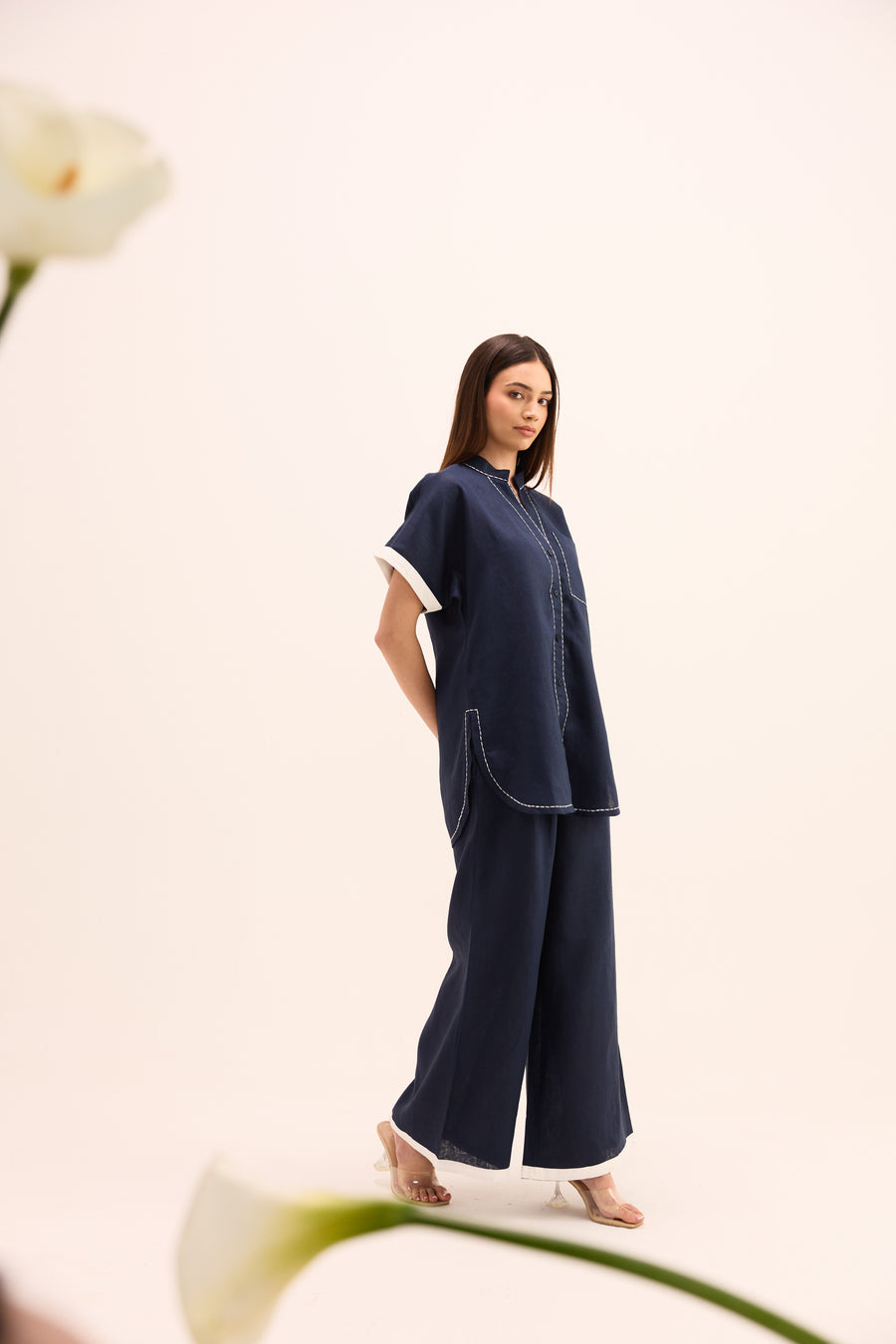 Kaze Linen Coordinated Set