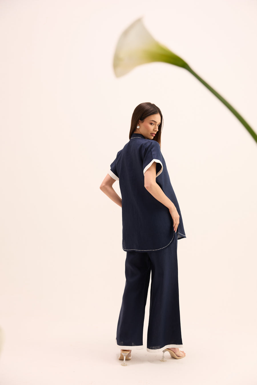 Kaze Linen Coordinated Set