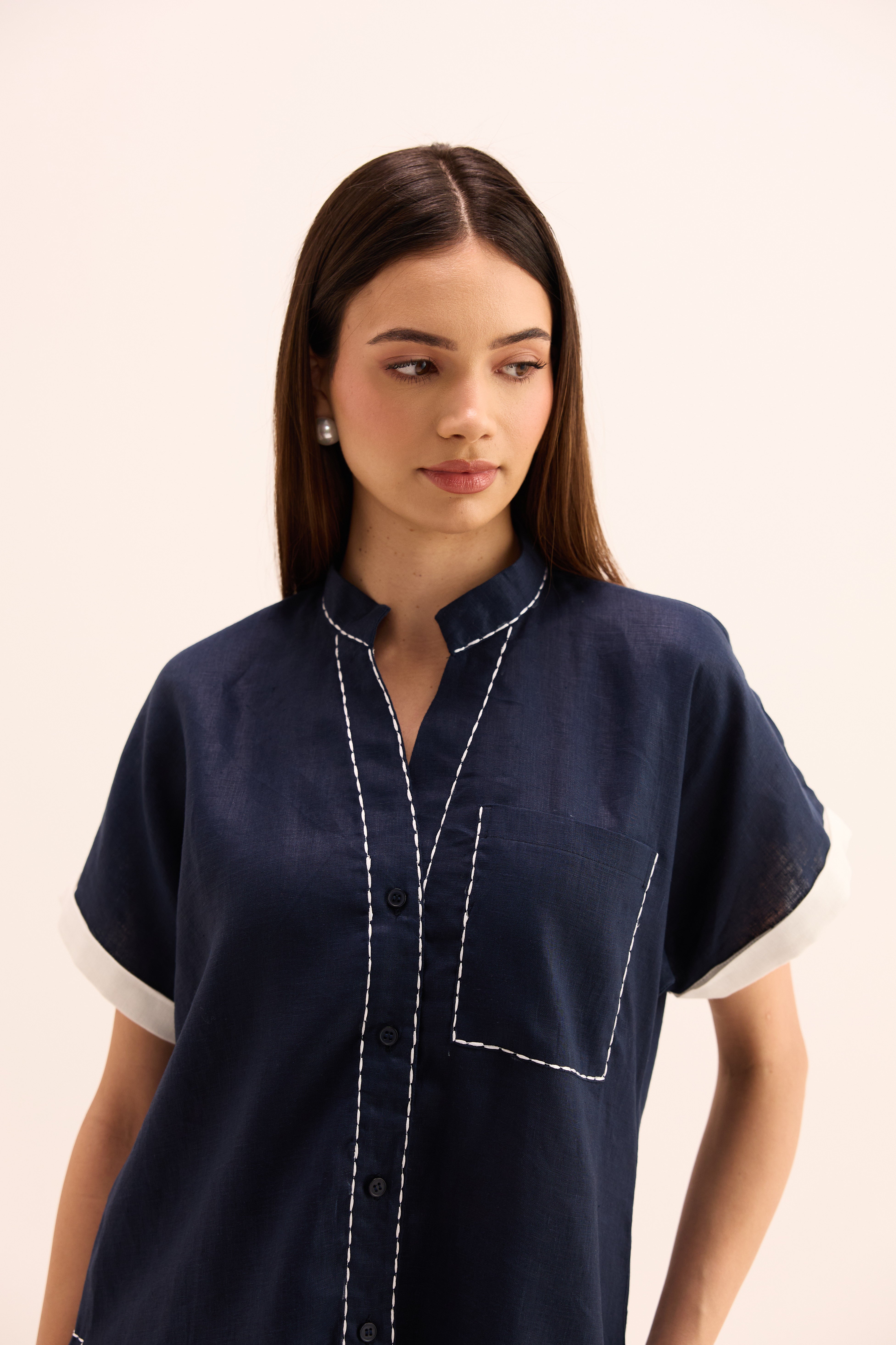 Kaze Linen Coordinated Set