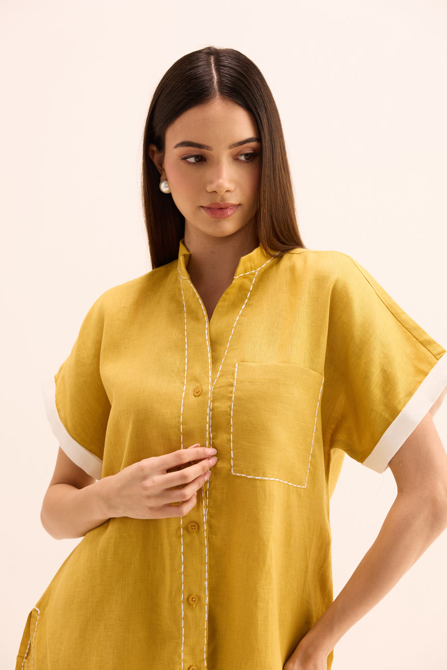 Toki Linen Coordinated Set
