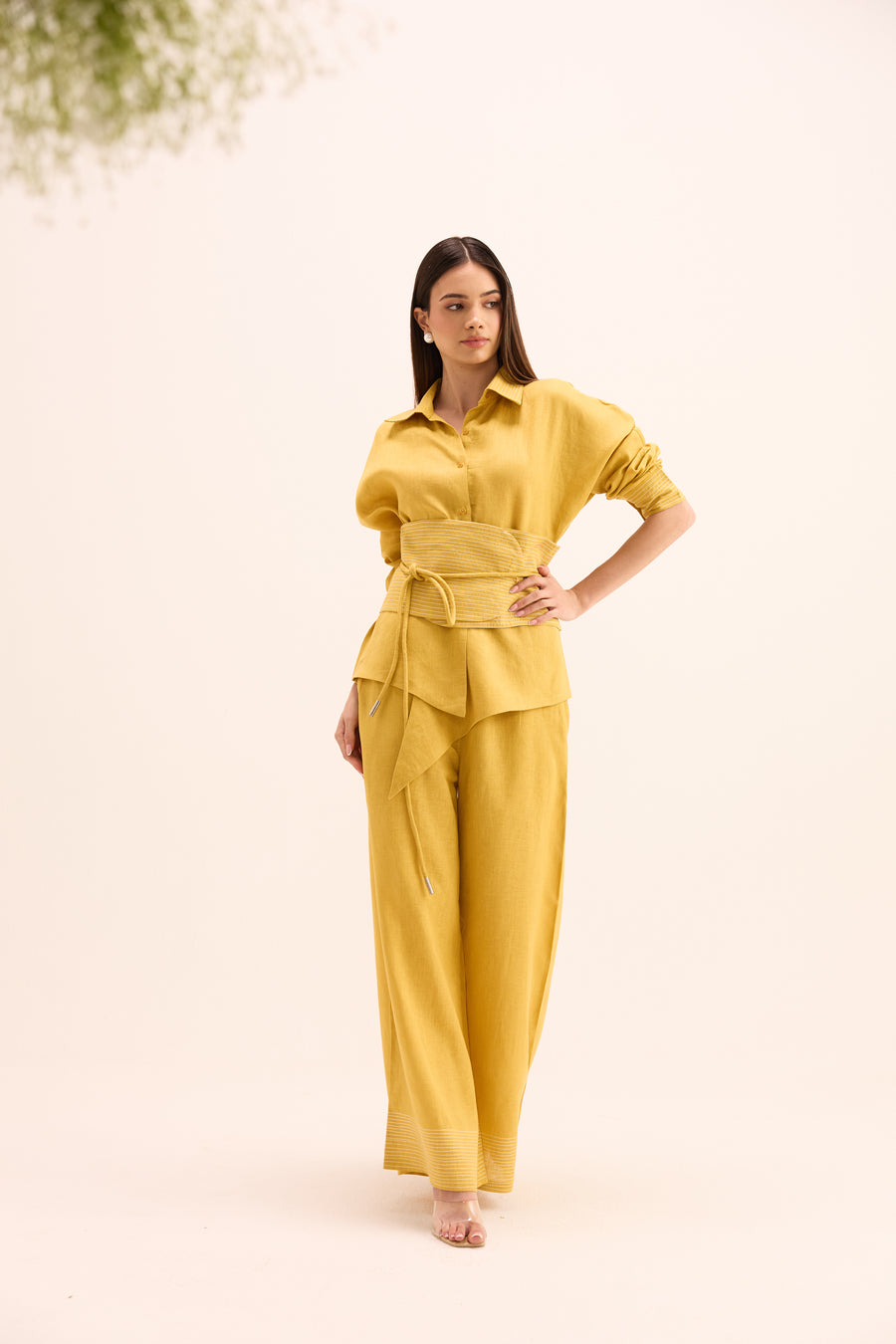 Akari Linen Coordinated Set