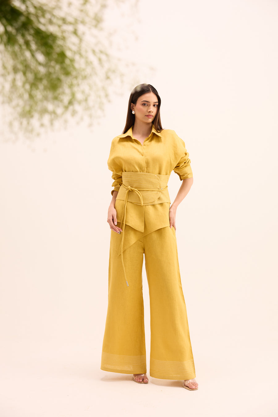 Akari Linen Coordinated Set