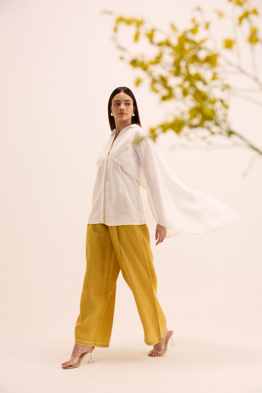Wabi Linen Cape Set
