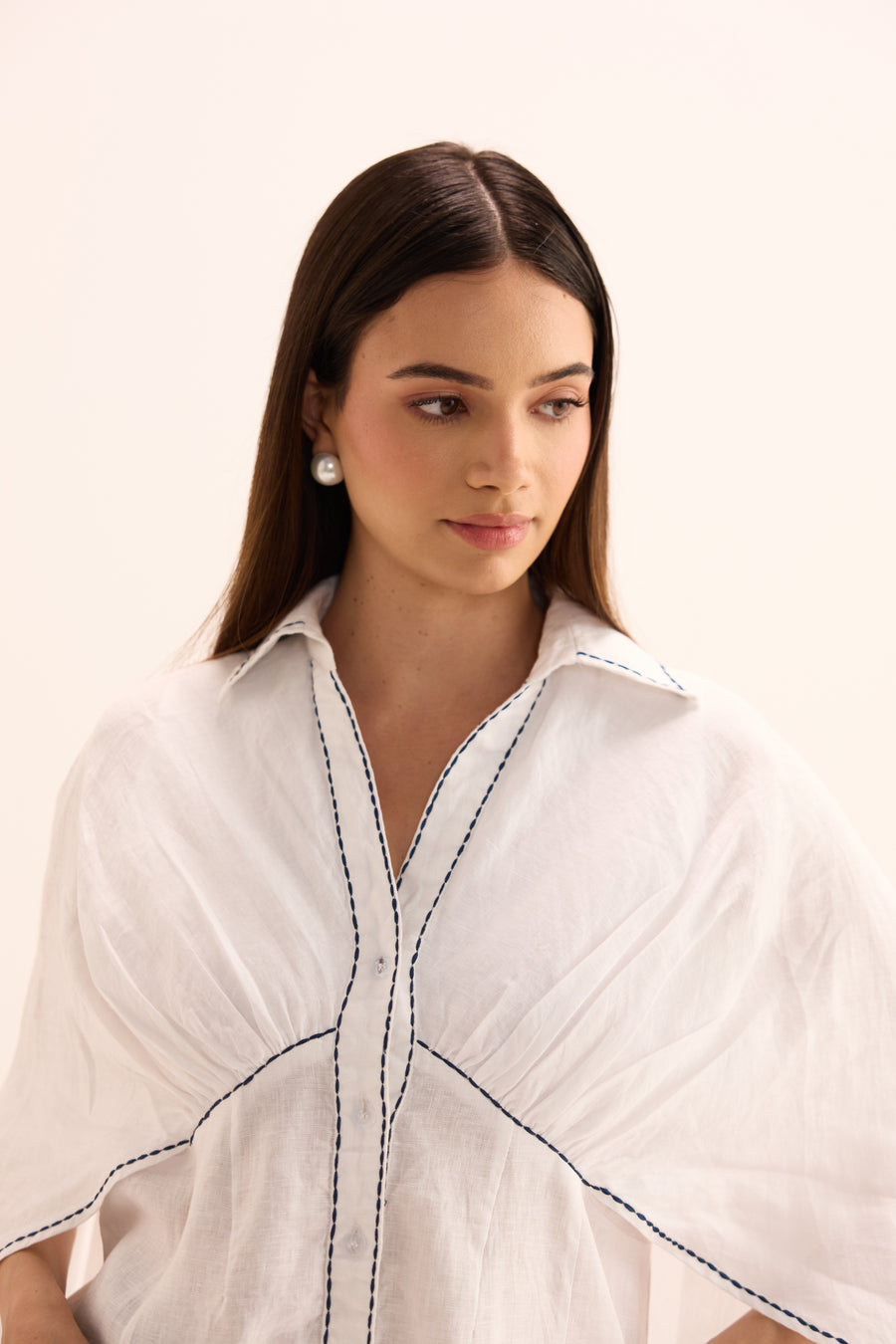 Nami Linen Cape Set