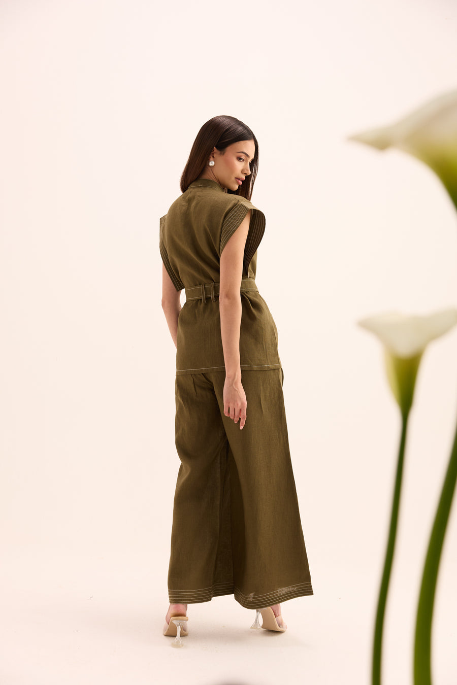 Ame Linen Coordinated Set
