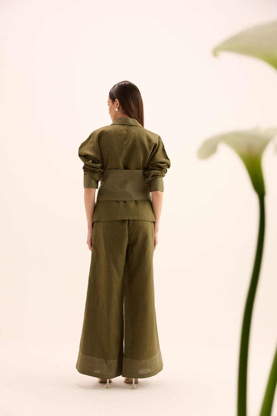 Yori Linen Coordinated Set