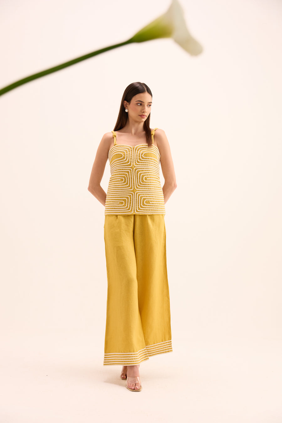 Aya Linen Coordinated Set