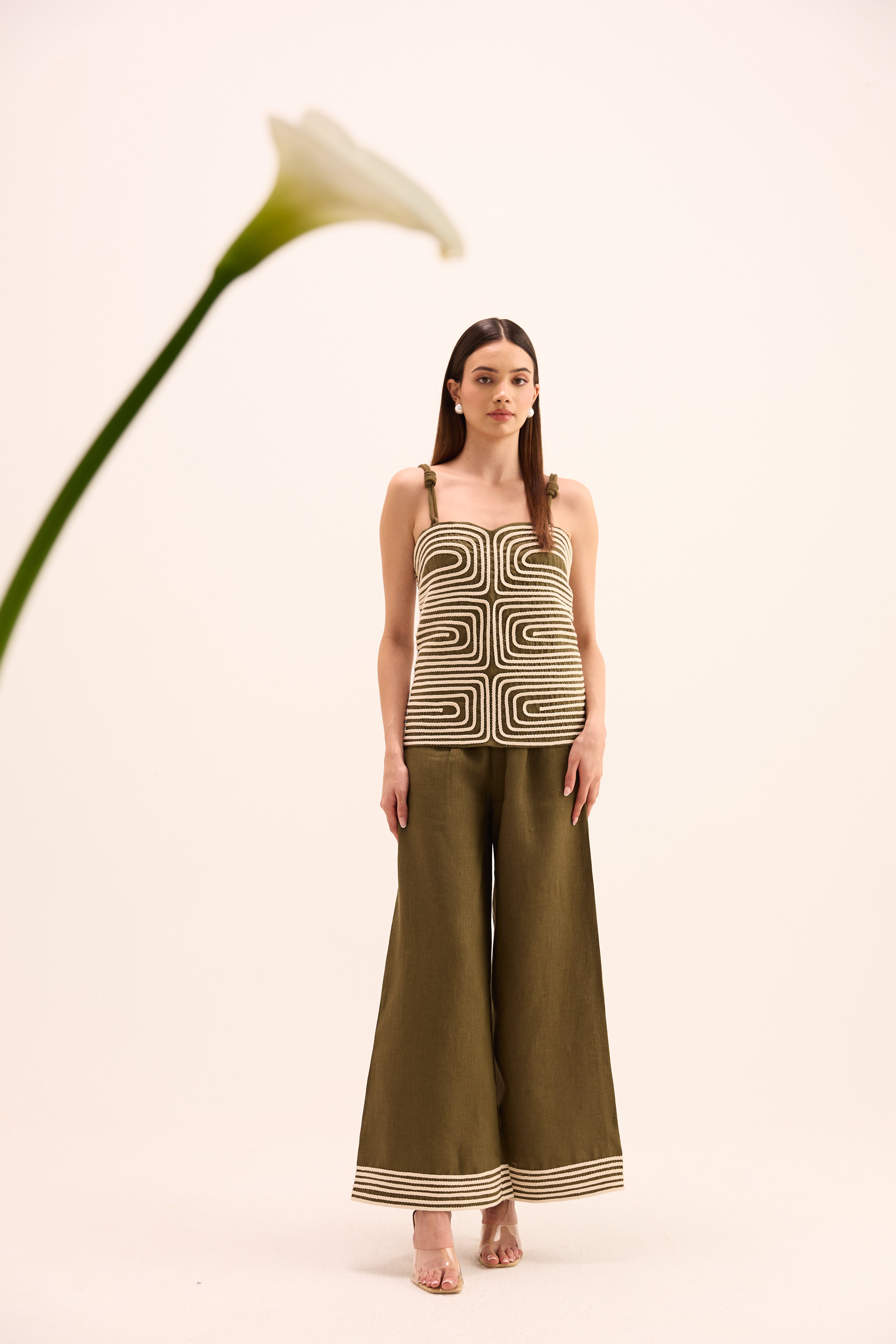 Michi Linen Coordinated Set