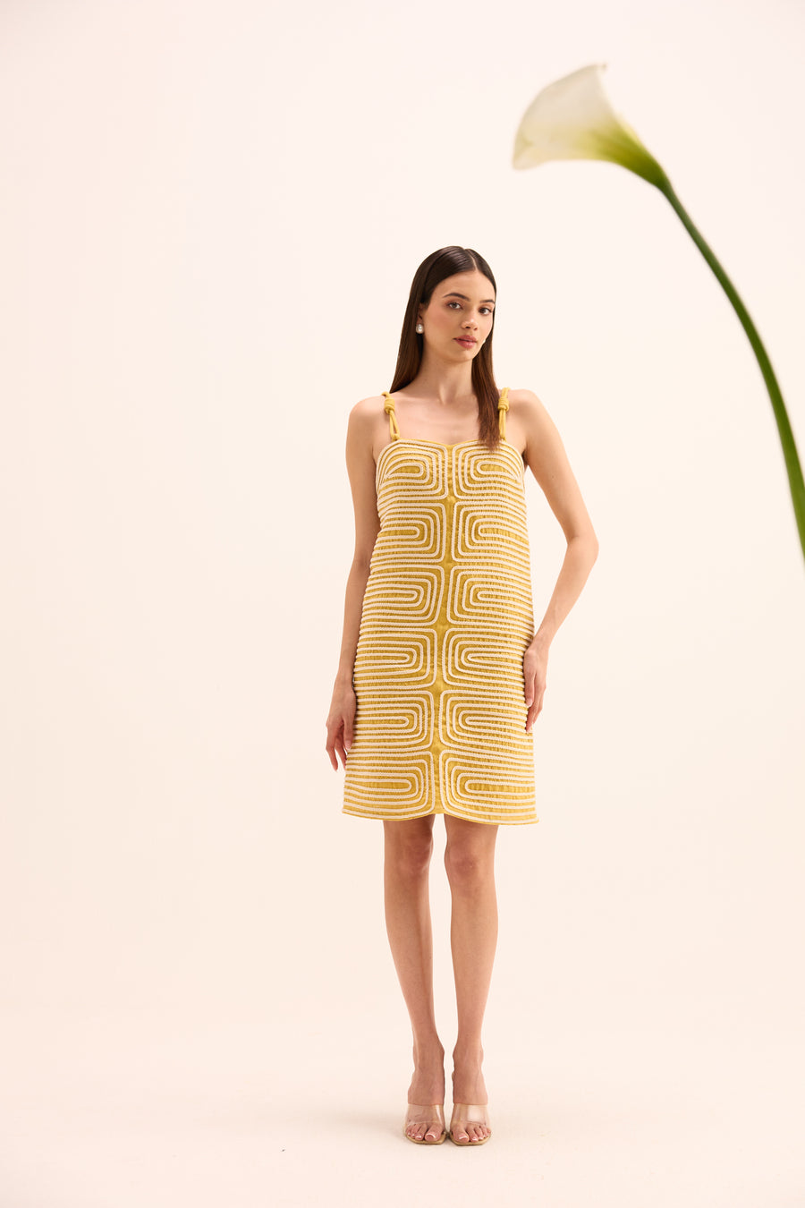 Aya Linen Rope Dres