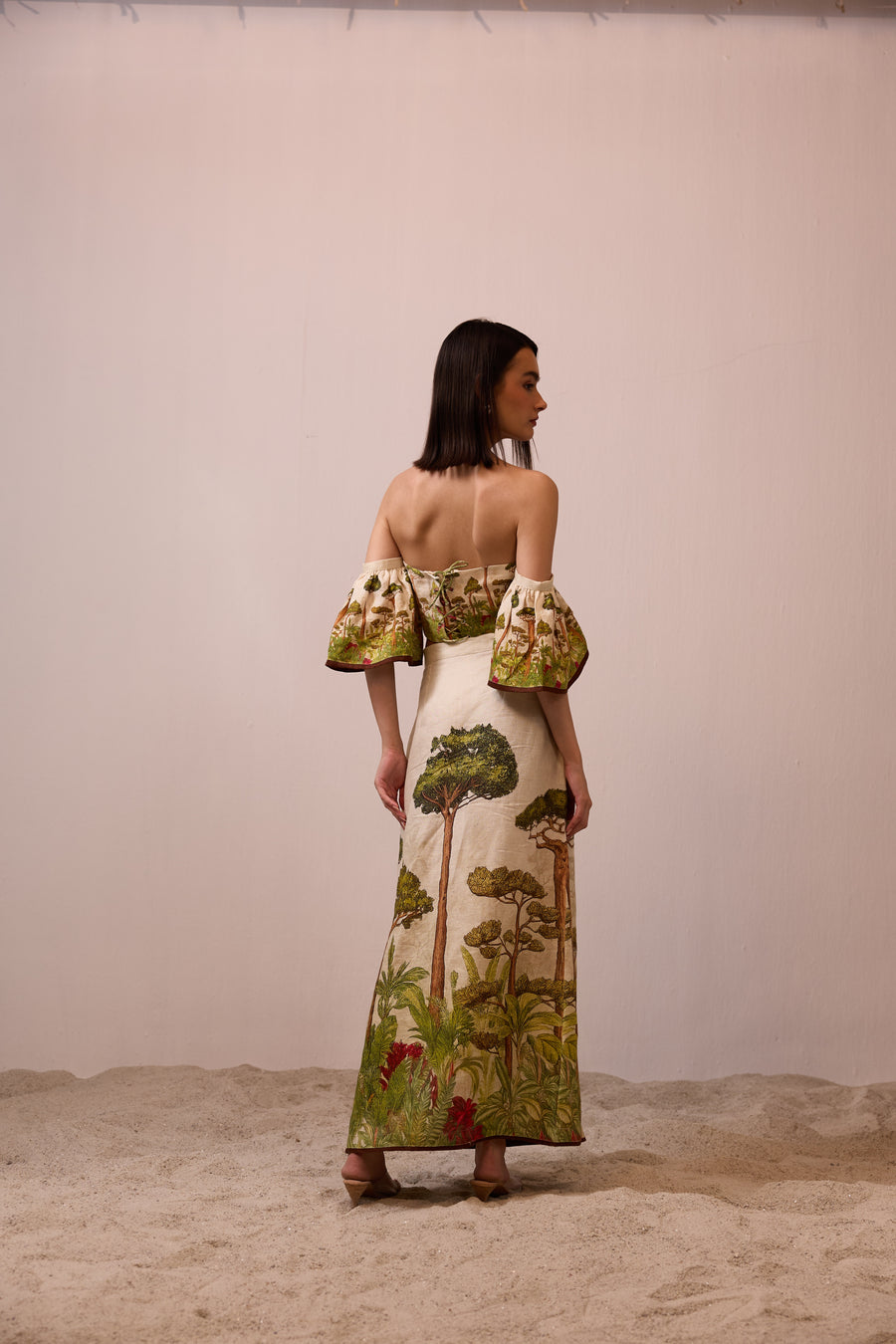Canopy Linen Skirt Set