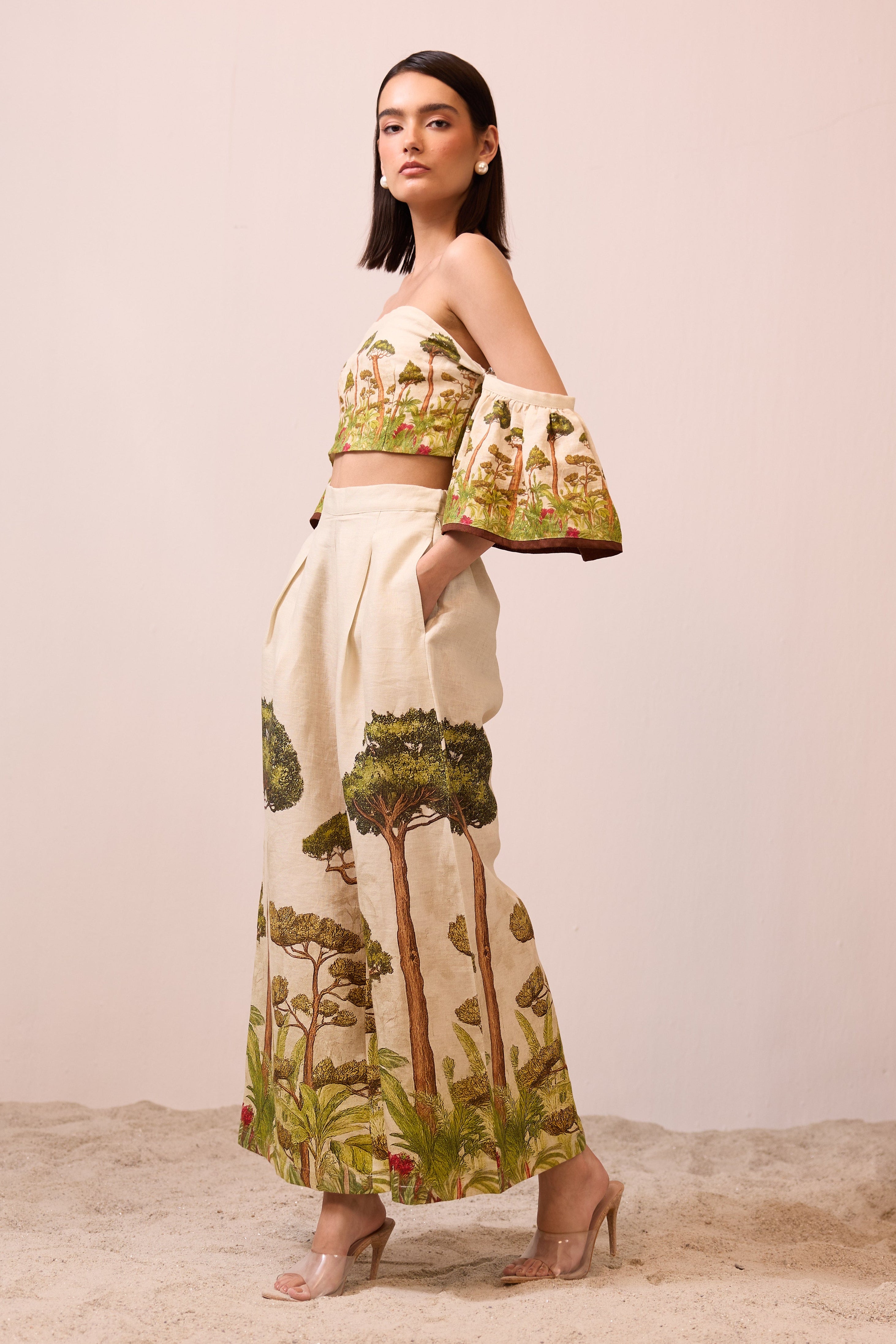 Canopy Linen Pants Set