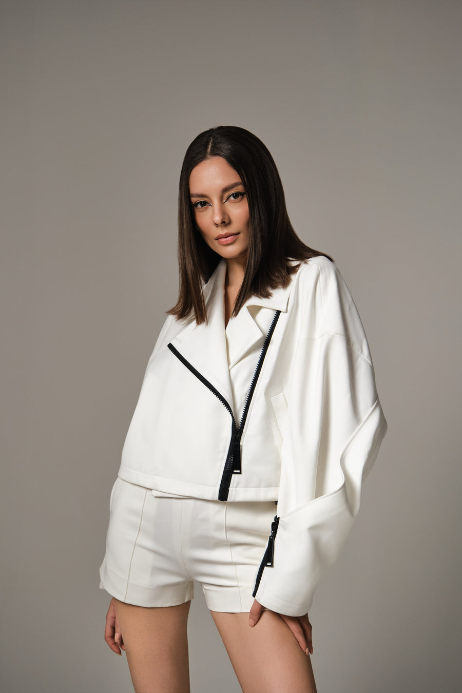 SHAE OVERSIZED SHORT JACKET