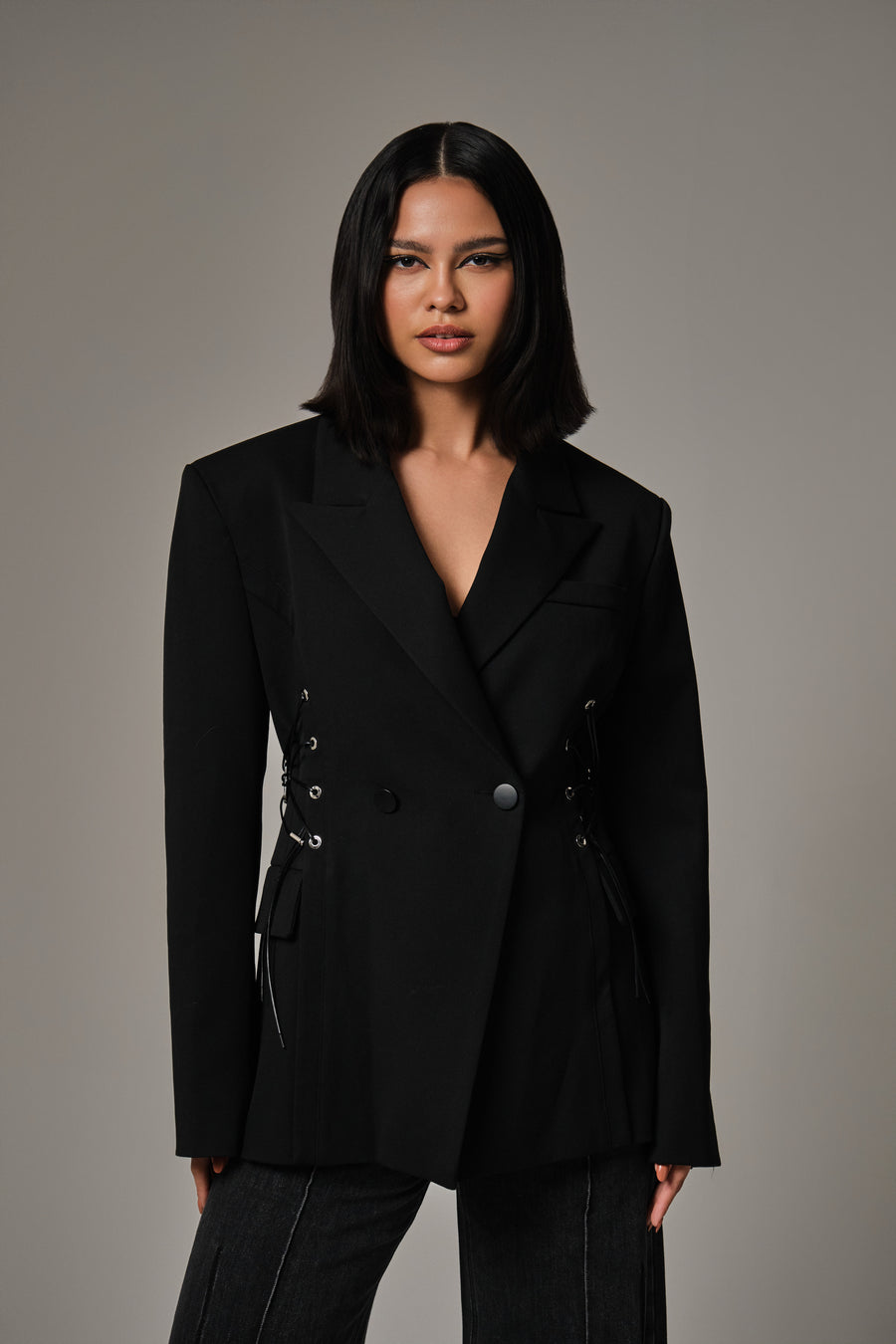 SORCHA OVERLAPPED BLAZER
