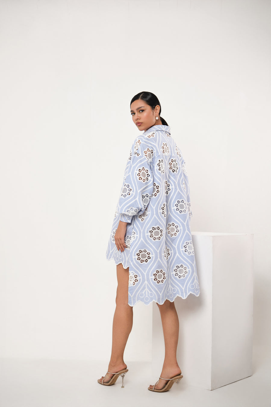 AMOR FLORAL SHIRT DRESS